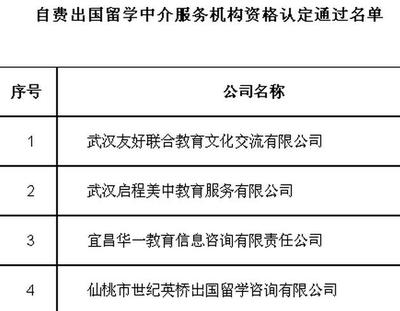湖北公布自费留学中介机构名单，为学子铺就透明安全的求学之路